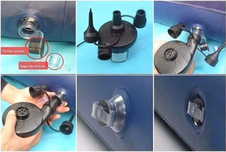 Viaja, descansa y despierta listo — colchón inflable car