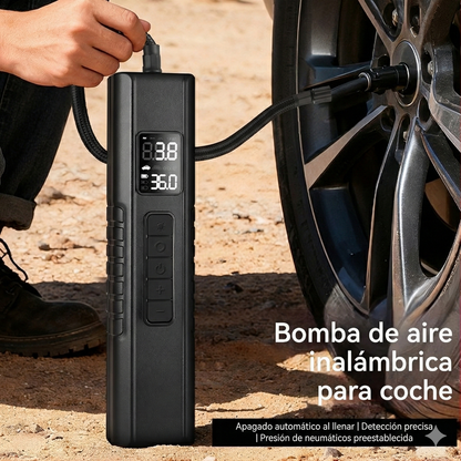 Compresor Portátil Smart-Stop: inflado preciso y automático