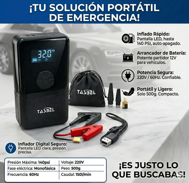 Tasbel - 4 Soluciones de Emergencia en Tu Bolso de Viaje